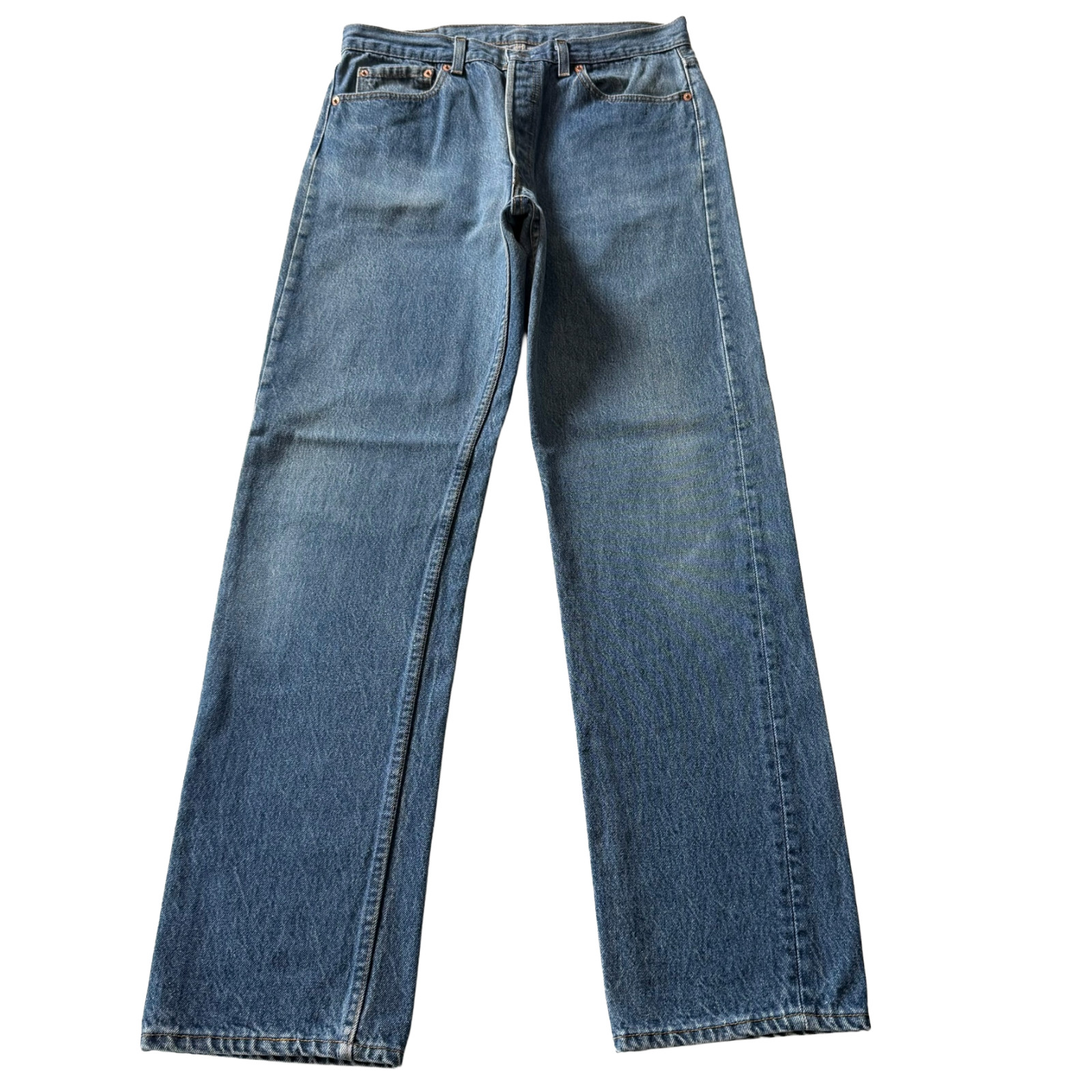 Vintage 2006 Levi’s 501 Jeans Men’s 32x31 Blue Straight Leg Button Fly