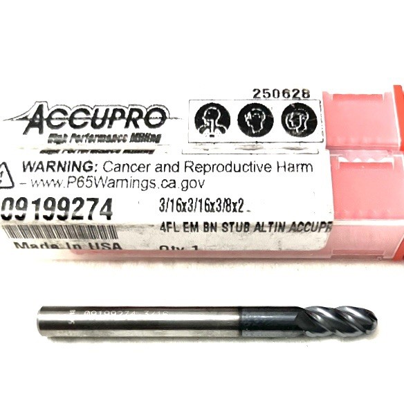 NEW Accupro 3/16\
