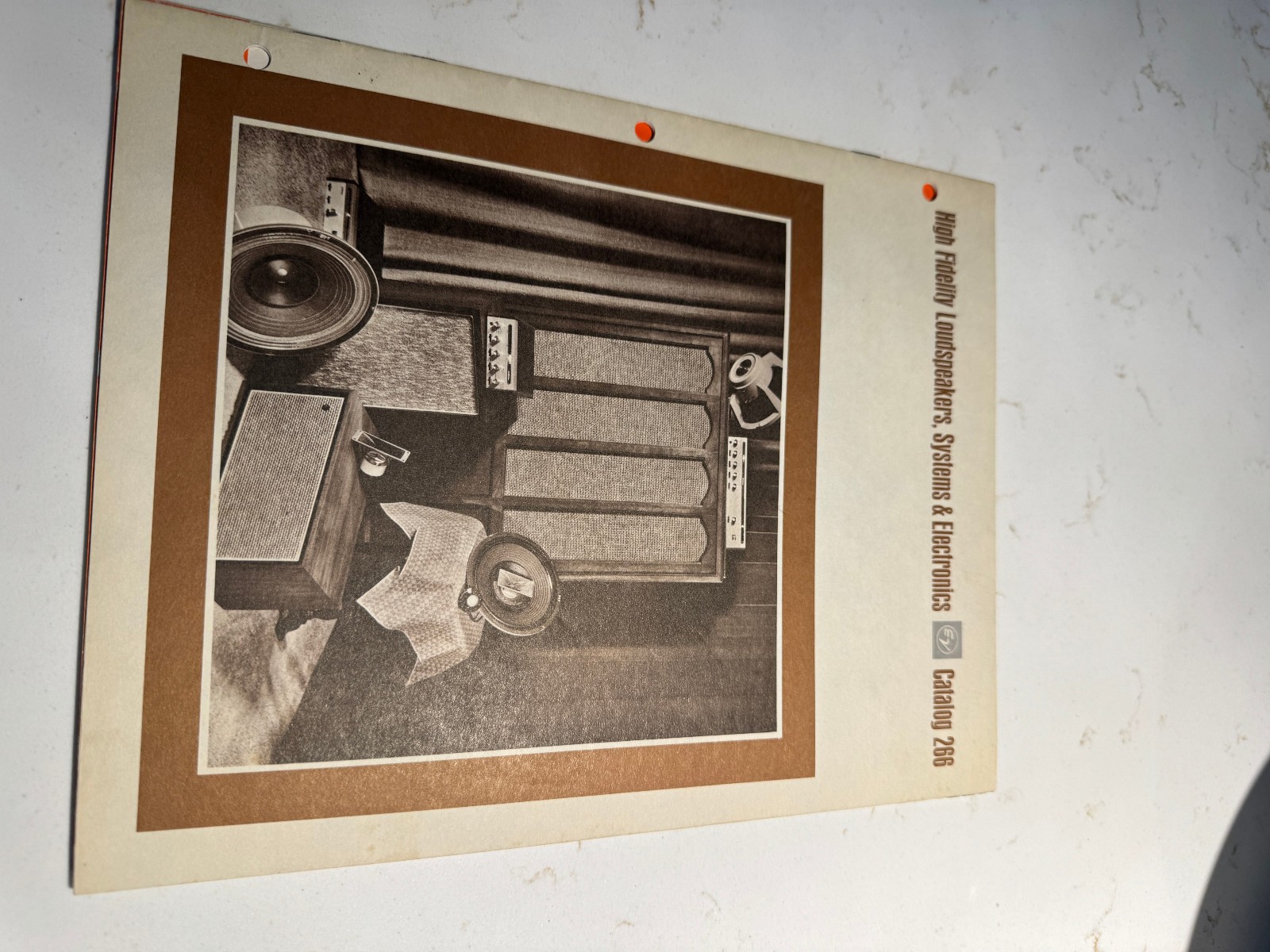 Vintage Electro-Voice (EV) literature Vintage Electro-Voice (EV) literature