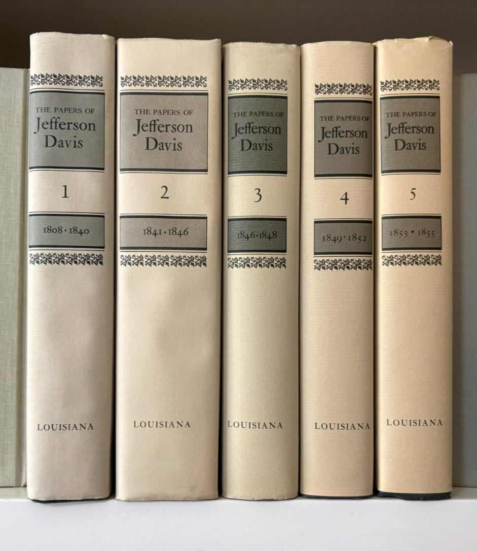 The Papers of Jefferson Davis: 1808-1855 Volumes 1-5 - 1808-1855 First Edition