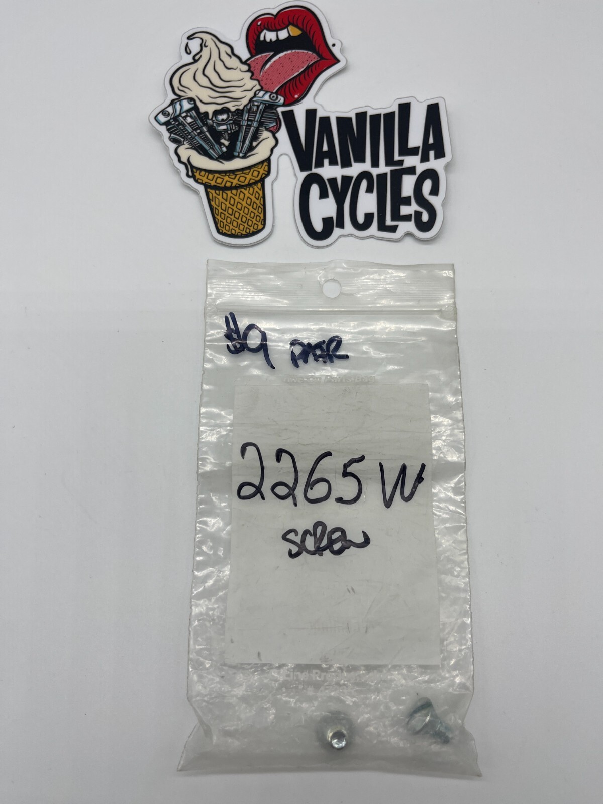 Harley-Davidson Screws - Part # 2265W Harley-Davidson Screws - Part # 2265W