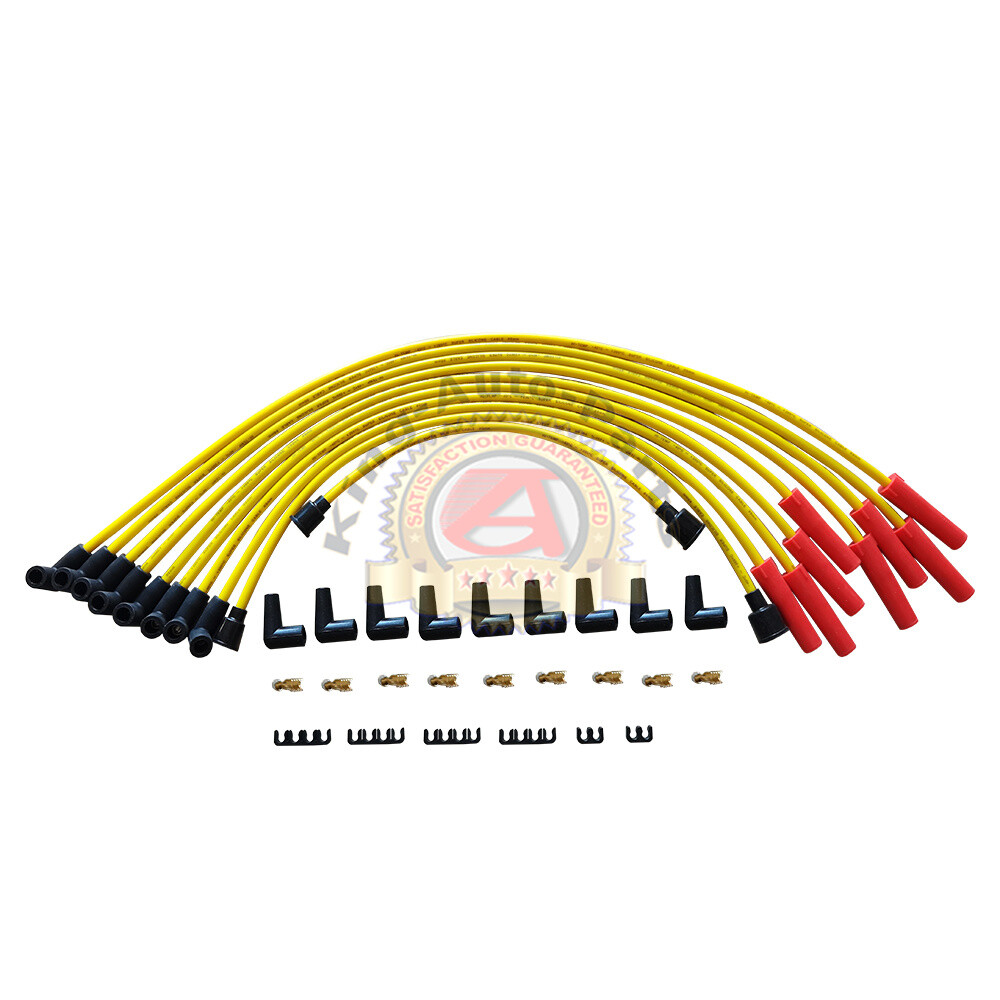 8mm Spark Plug Wire 4047 273 318 340 360 Chrysler Small Block Mopar Dodge V8