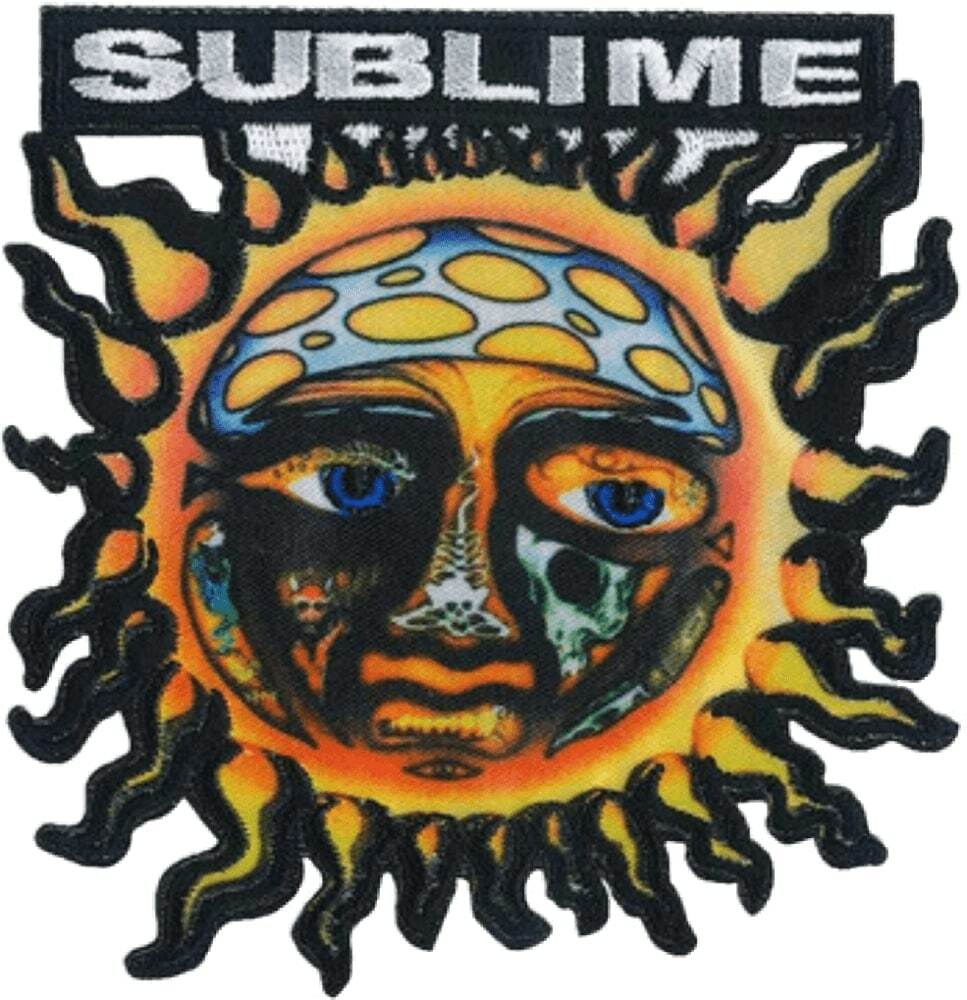 Sublime Sun Logo - Embroidered Patch 3.5\