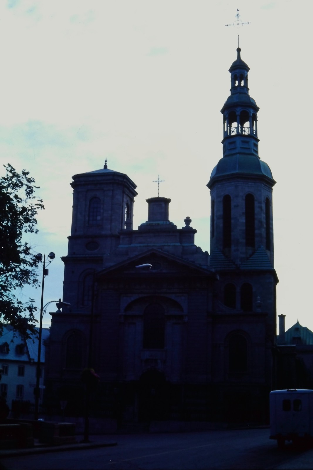 c1970\'s 35mm Slide, Notre Dame des Victoires Church Quebec City North America