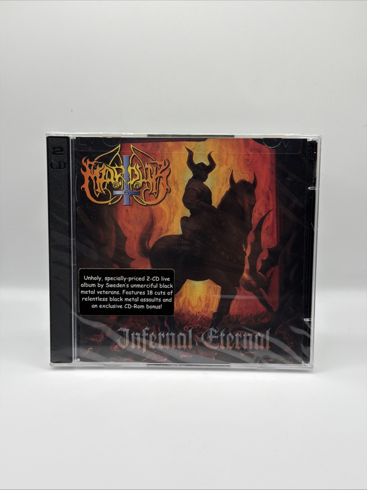SEALED Infernal Eternal - Marduk (2 CDs 2001, Century Media) First Pressing OOP SEALED Infernal Eternal - Marduk (2 CDs 2001, Century Media) First Pressing OOP