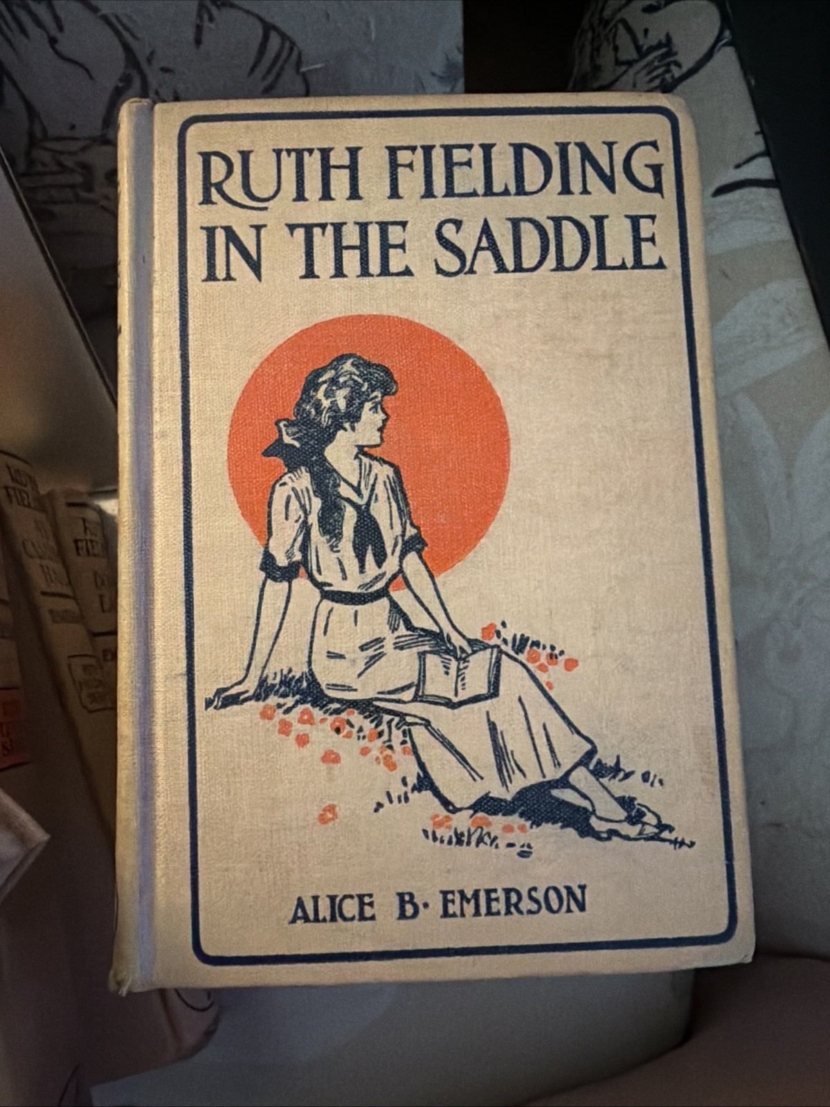 Vintage Ruth Fielding In The Saddle Hardcover Book 1917 Vintage Ruth Fielding In The Saddle Hardcover Book 1917