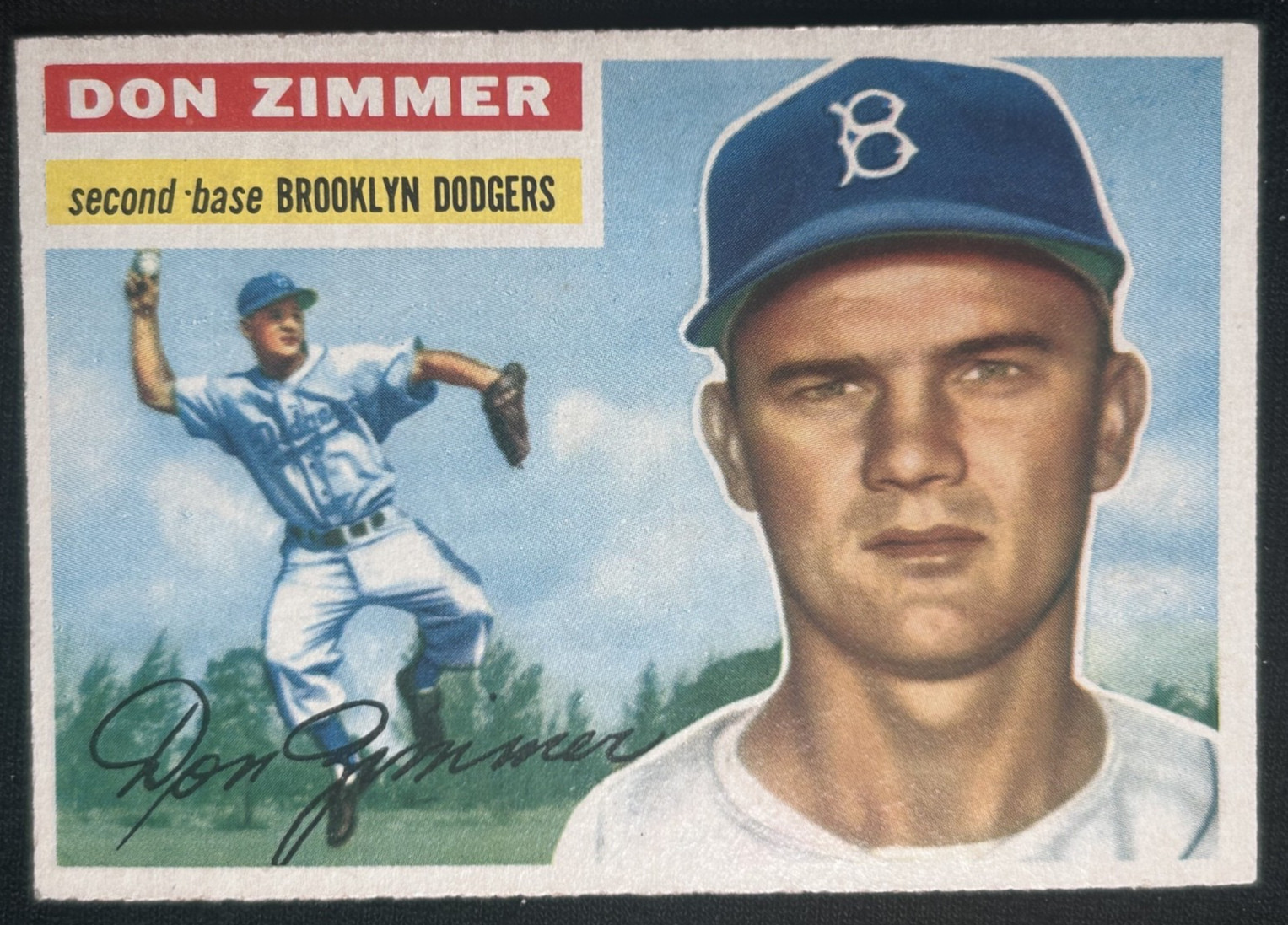 1956 Topps - Don Zimmer #99 EX/VG