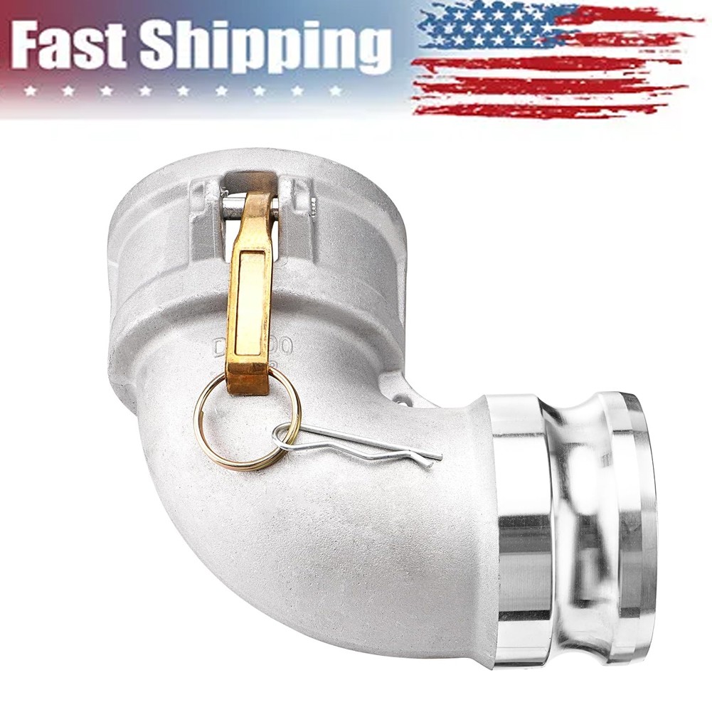 DA3030 Type DA Cam and Groove Hose Fitting, 90 Degree Elbow, 3\