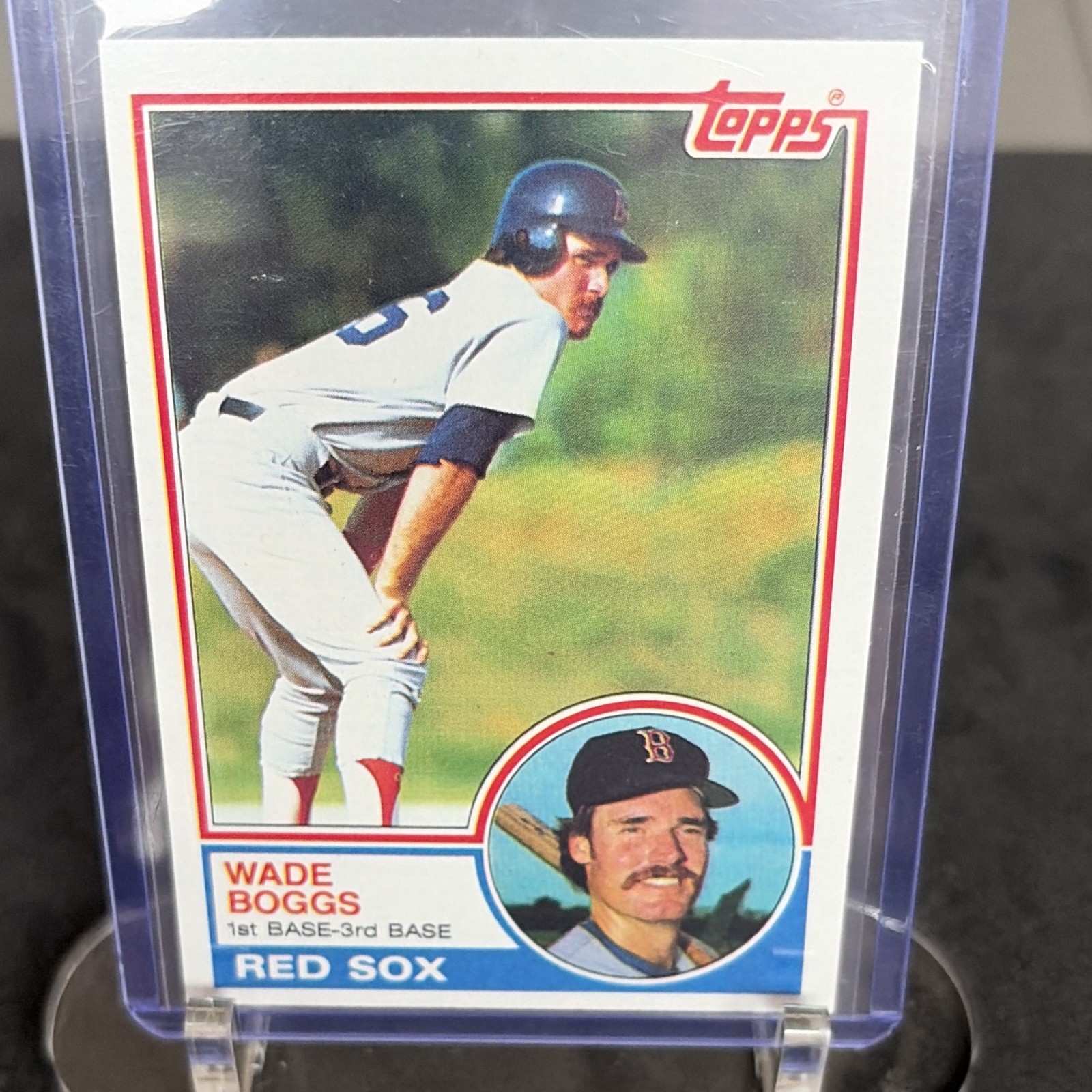 Topps 1983 Topps Base Set Wade Boggs #498 Boston Red Sox Baseball Card