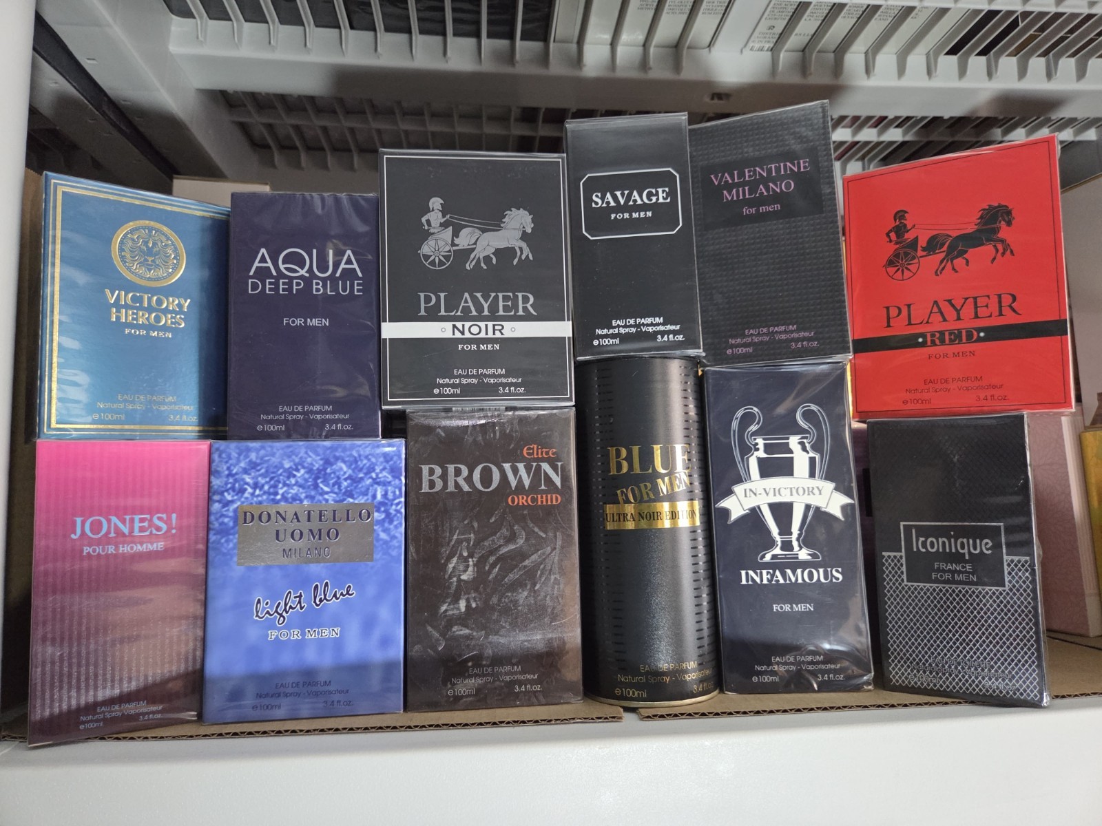Wholesale Men’s Eau de Parfum Spray Long Lasting Fragrance Lot Of 12