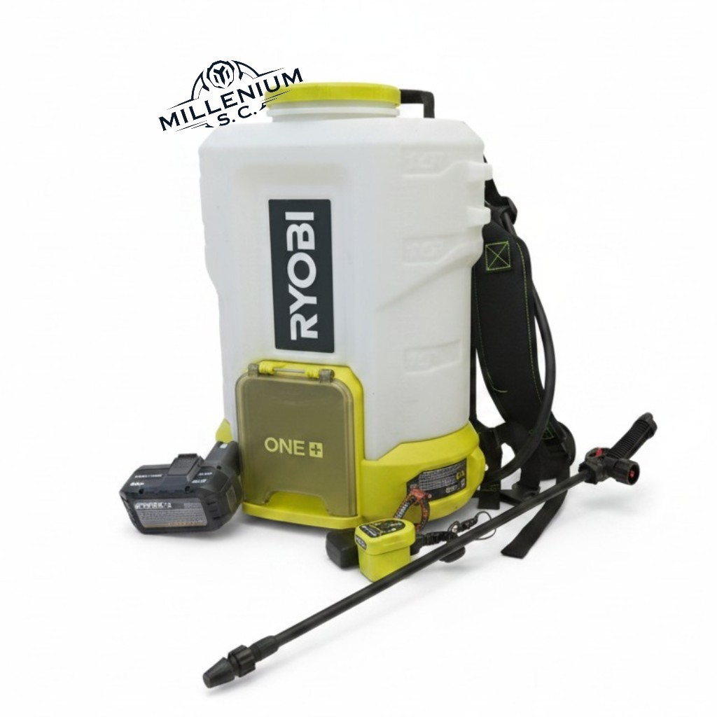 Ryobi ONE+ 18V 4 Gallon Backpack Chemical Sprayer - UPGRADED 4Ah Battery - USED Ryobi ONE+ 18V 4 Gallon Backpack Chemical Sprayer - UPGRADED 4Ah Battery - USED