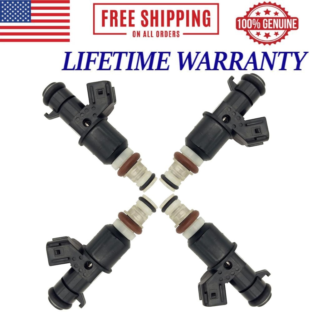 OEM 4x Honda Fuel Injectors Fits 2003-11 Honda Element Accord Acura RSX 2.4L I4