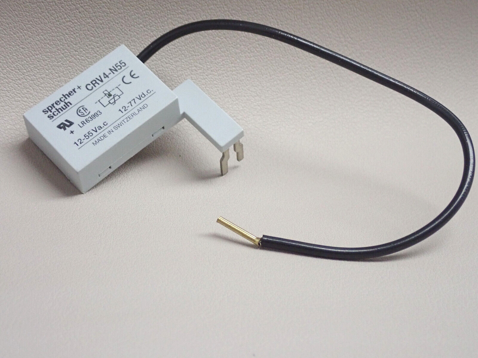 SPRECHER & SCHUH Surge Suppressor - 12/55VAC - 12/77VDC CRV4-N55