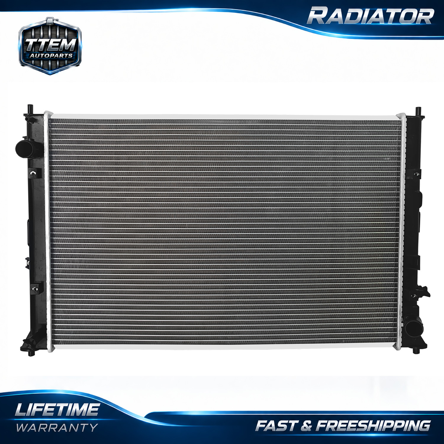 13582 Radiator Fit 2016 2017 2018 2019 2020 2021 Honda Civic 1.5L Turbocharged