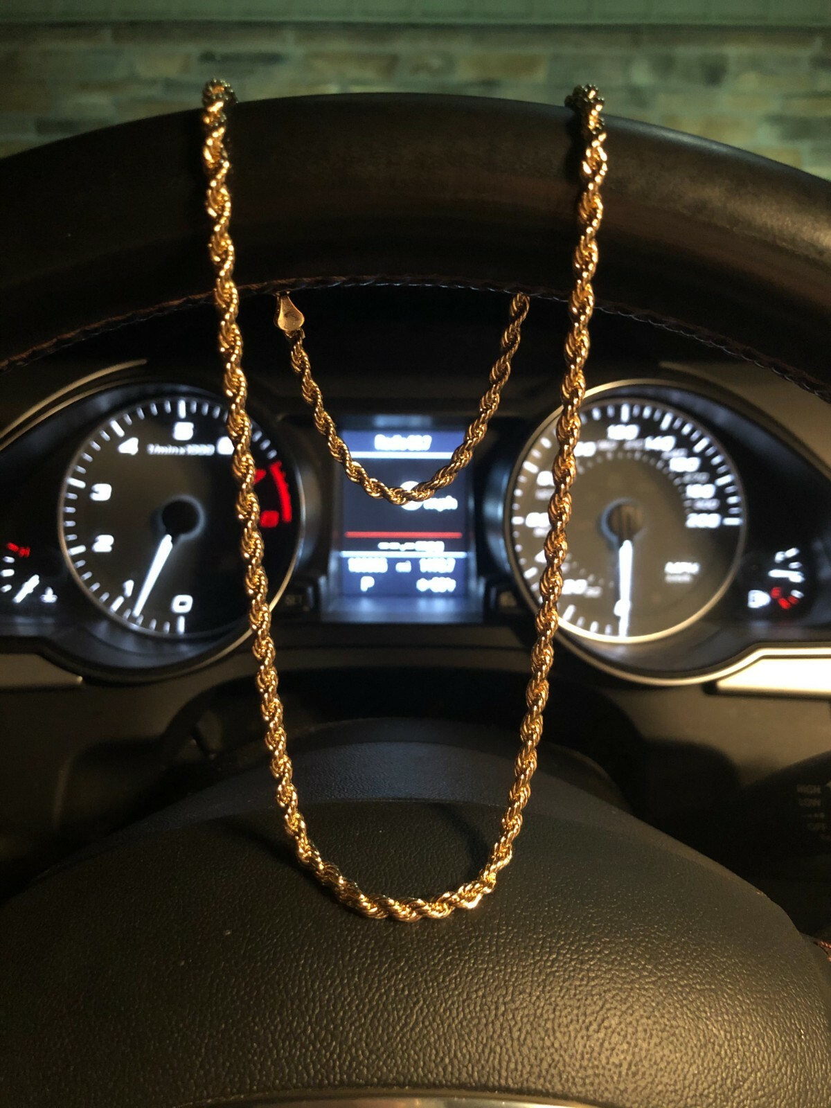 Men\'s 14k Gold Stamped Rope Chain 20 Inches \ Men\'s 14k Gold Stamped Rope Chain 20 Inches \