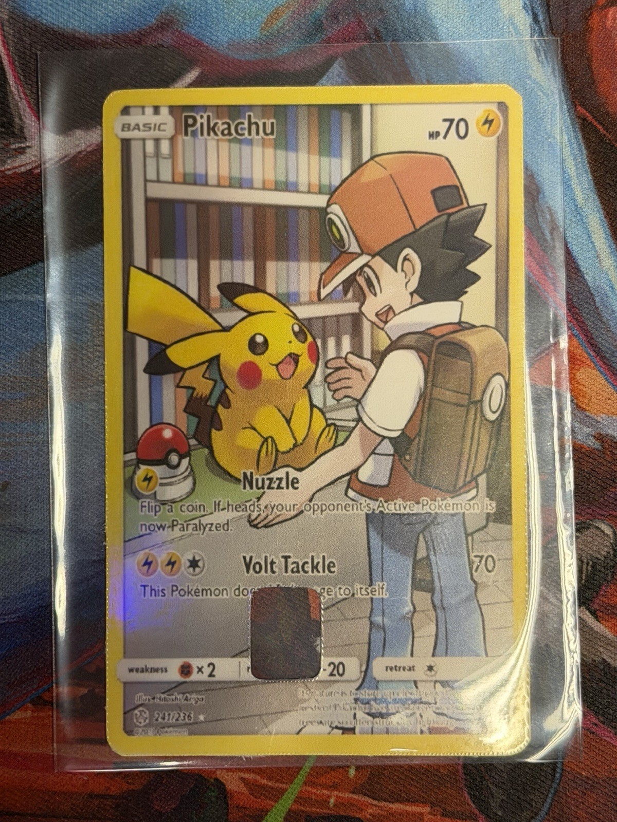 Pikachu Cosmic Eclipse 241/236 CREDIT CARD SKIN Pikachu Cosmic Eclipse 241/236 CREDIT CARD SKIN