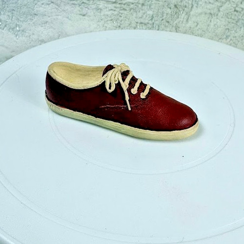 Vintage 1990 RIGHT SHOE Artex of Europe Red Sneaker 25-134