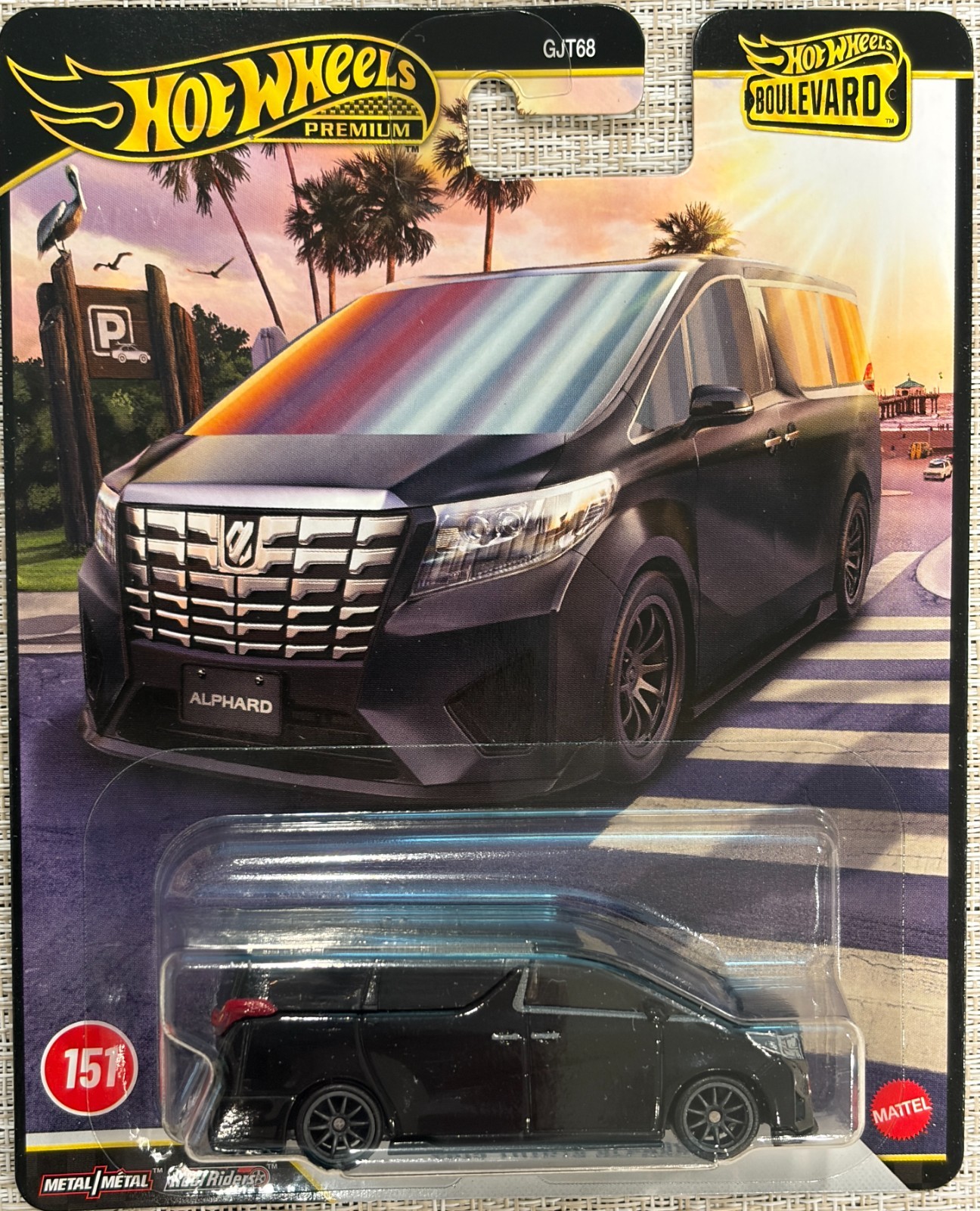 2026 Hot Wheels Premium Boulevard #151 2015 Toyota Alphard ,  