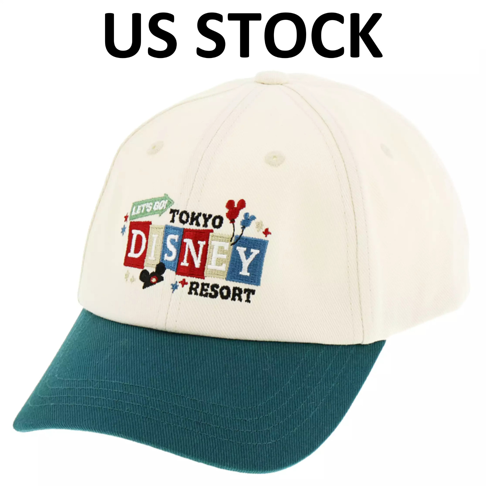 Japan Tokyo Disney Resort Let's go Mickey Mouse and Friends Cap Hat【US STOCK】