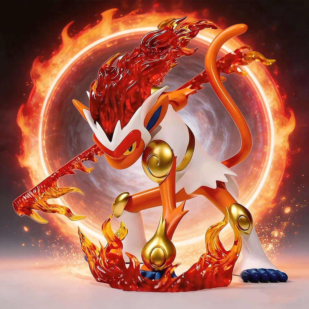 Pokemon Infernape 13cm PVC Action Figure Collectible Model Toy Gift Pokemon Infernape 13cm PVC Action Figure Collectible Model Toy Gift
