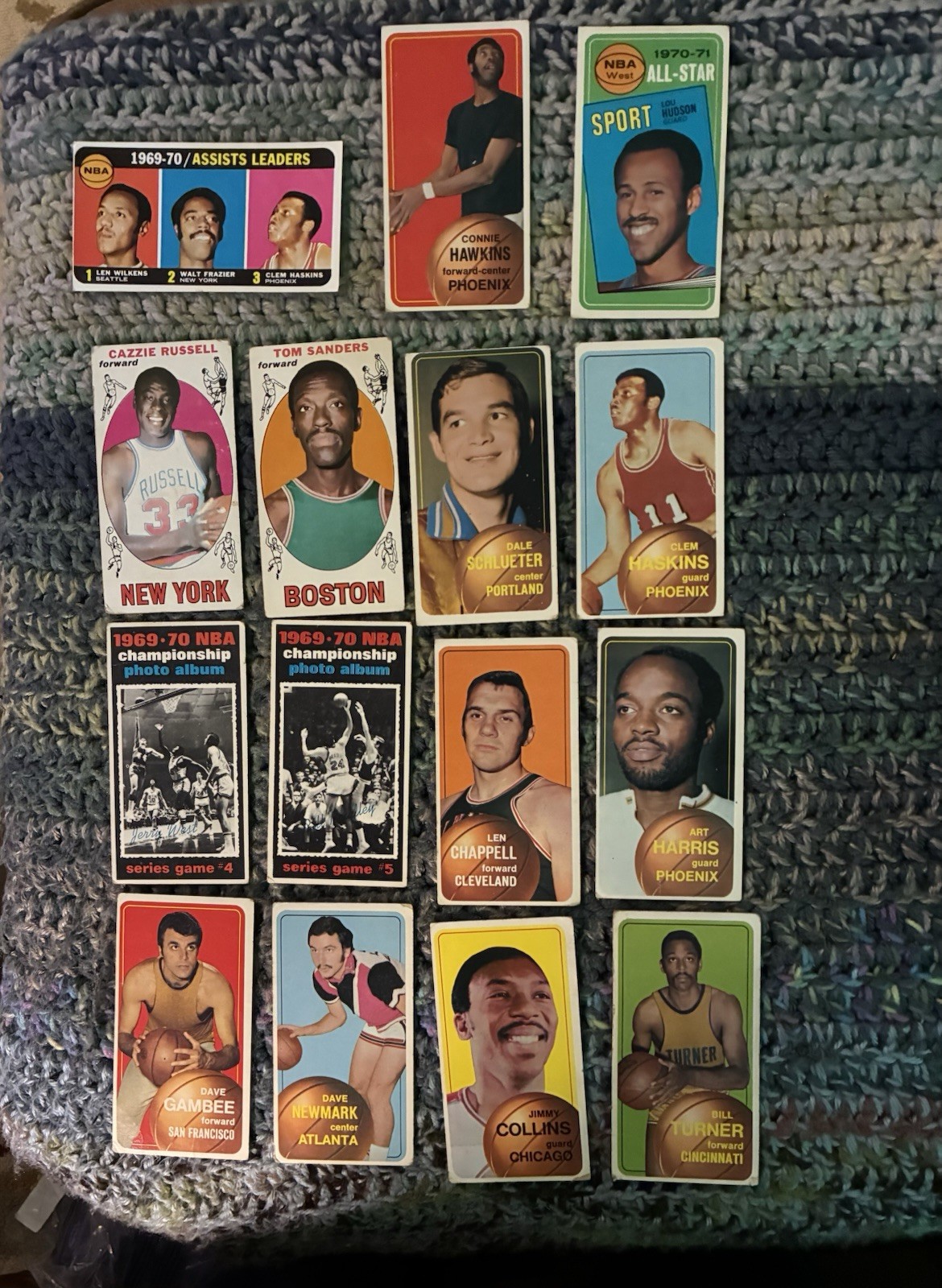 Nice Group Of 70’s Basketball Cards Of HOF Members & Stars