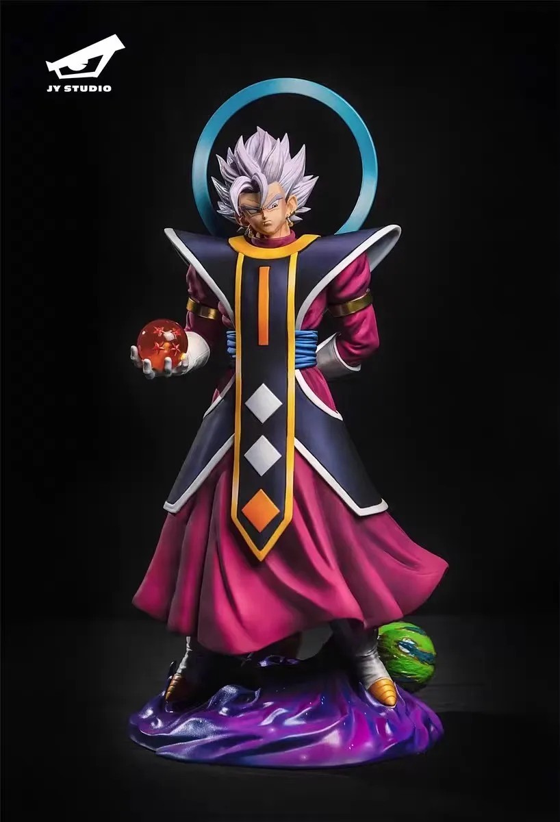 JT Toys Dragon Ball Grand Priest Goku 37cm PVC Anime Figure Collectible Statue