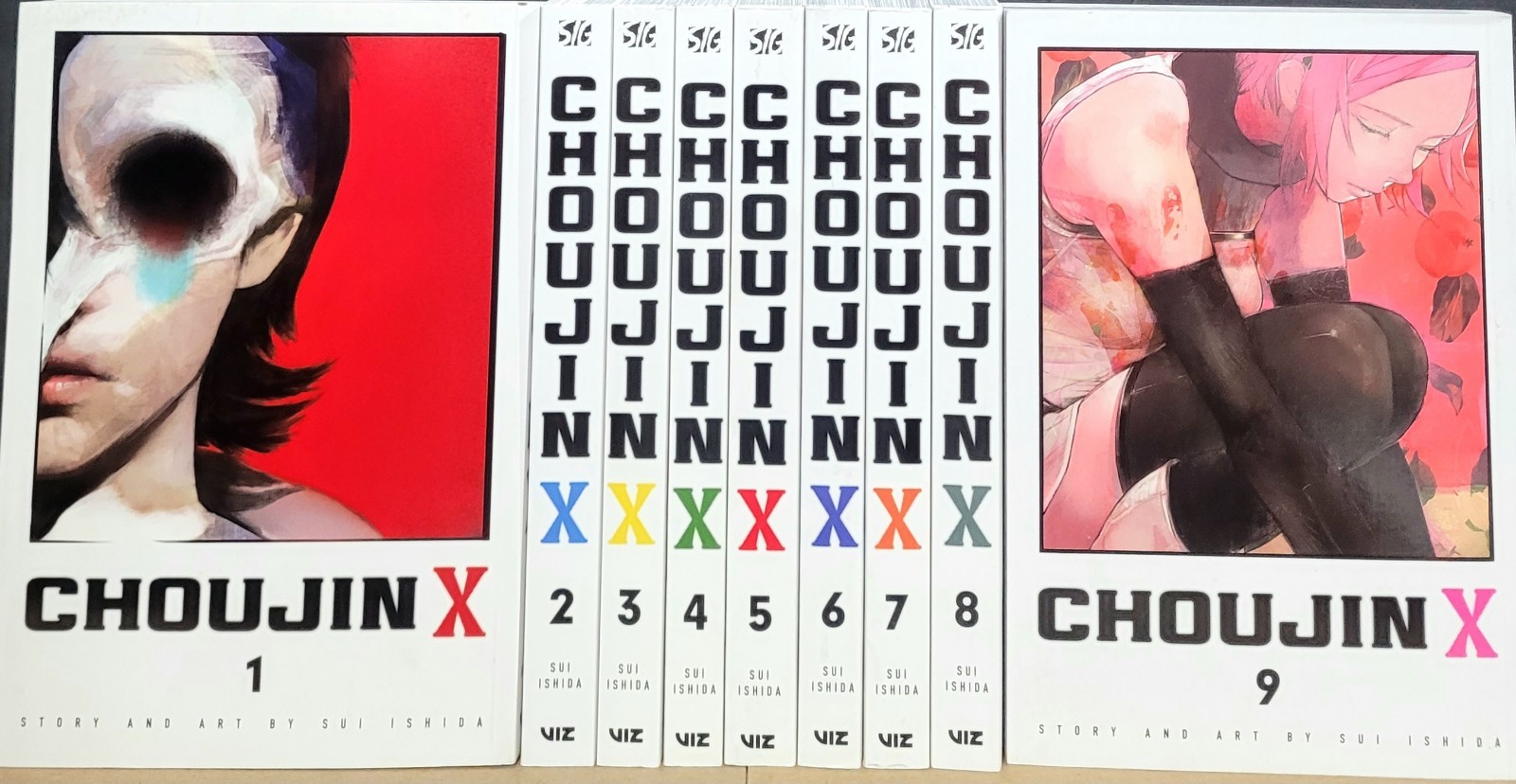 Choujin X Manga Volumes 1-12 English Graphic Novels Brand New From Viz Media 