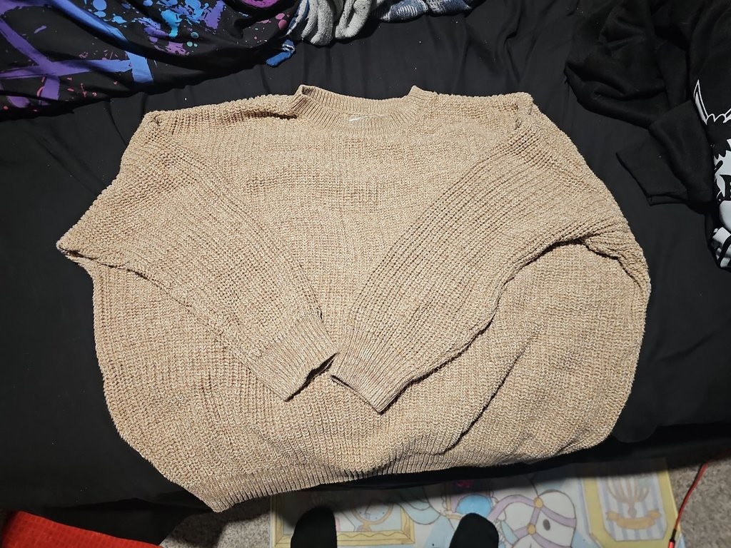 Sonoma Goods for Life Beige Knit Sweater