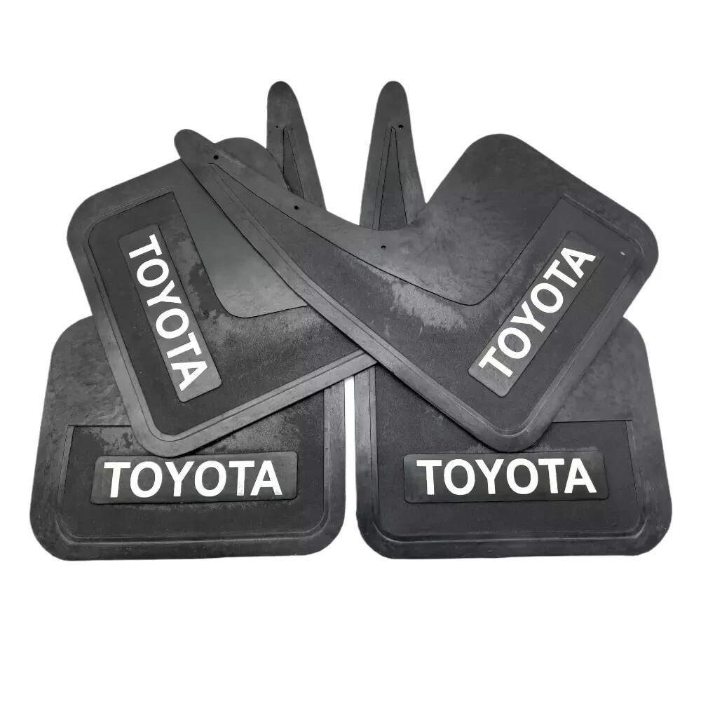 SET Vintage Mud Flaps Fits for Toyota Car Front Rear Splash Guards Protection
