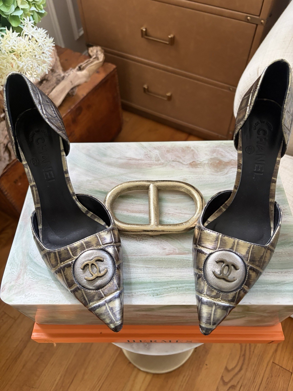 Chanel New Pump Stunning Size (8) 39