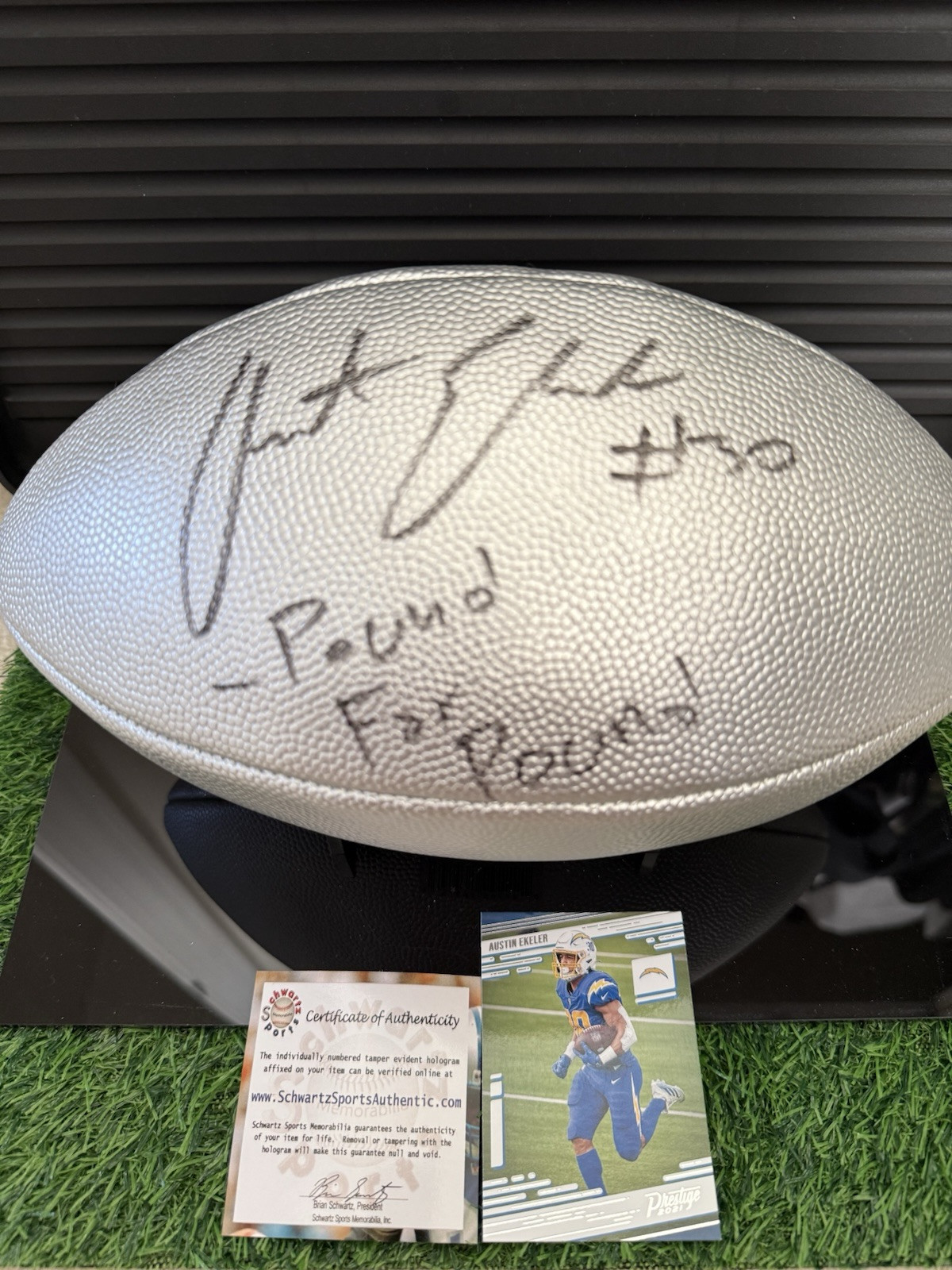 AUSTIN EKELER SIGNED METALLIC \