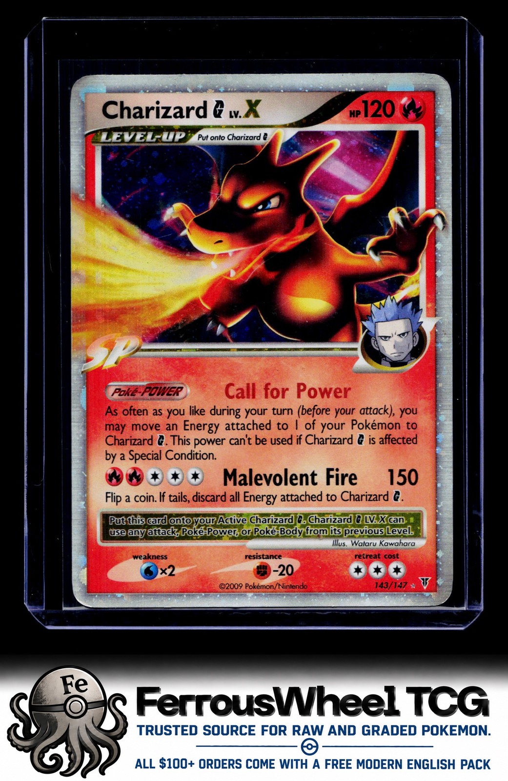 Charizard G Lv.X 143 - Supreme Victors - (HP)