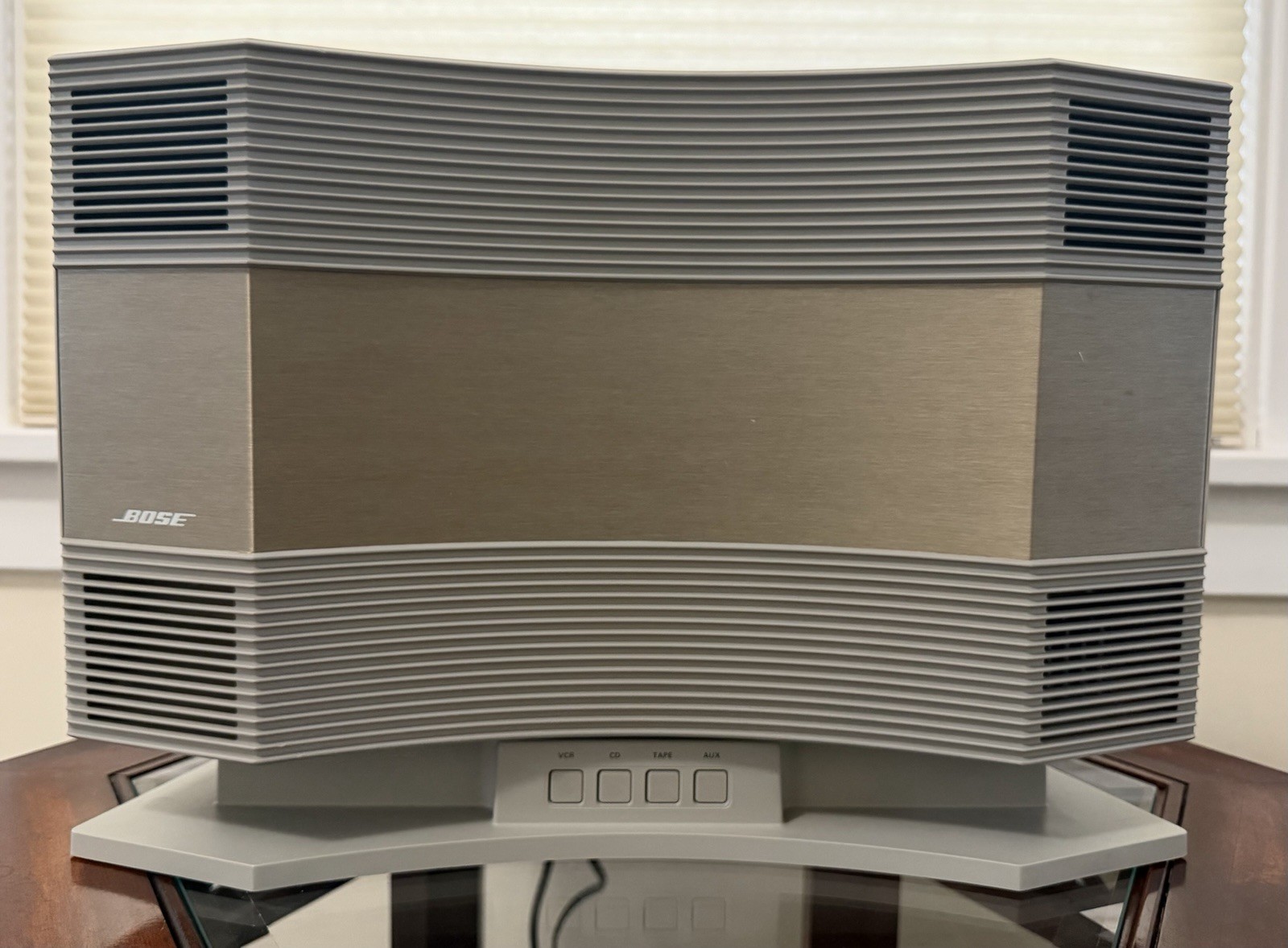 BOSE AW-1 Acoustic Wave Stereo + PD-1 Pedestal +  AM/FM AUX