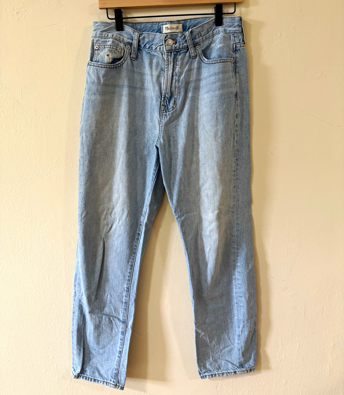 Madewell The Perfect Vintage Jean Women\'s Light Wash Blue Denim Size 29