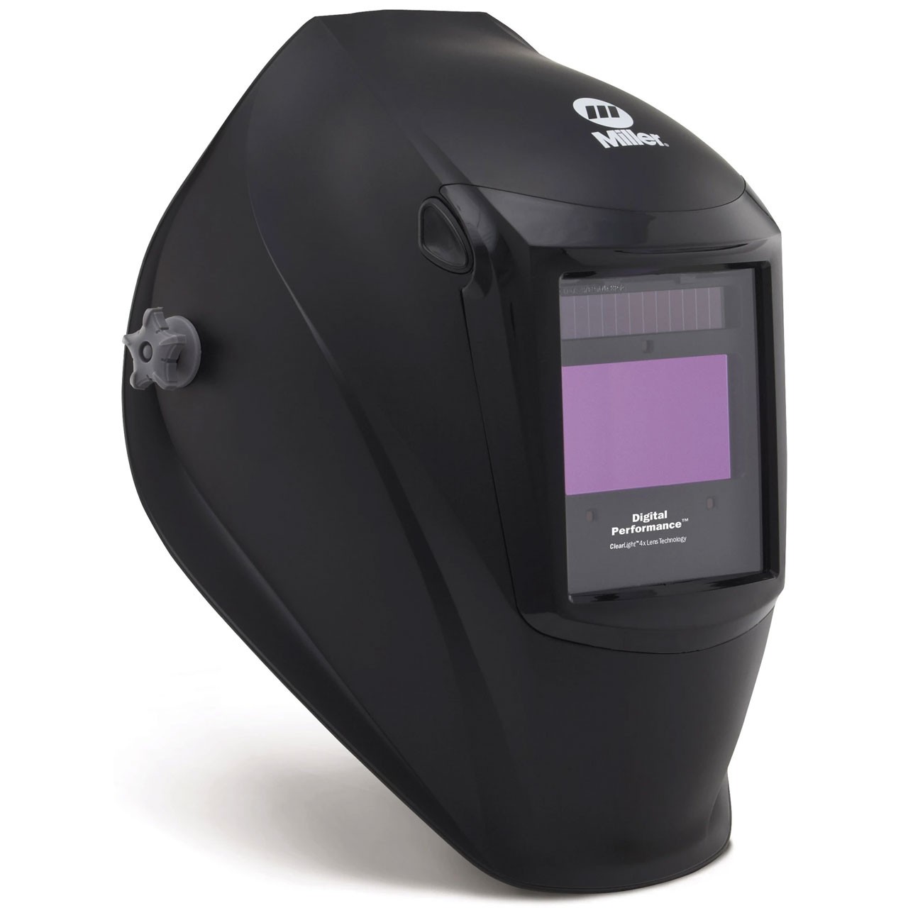 Miller 296757 Digital Performance Welding Helmet with ClearLight 4x Lens, Black