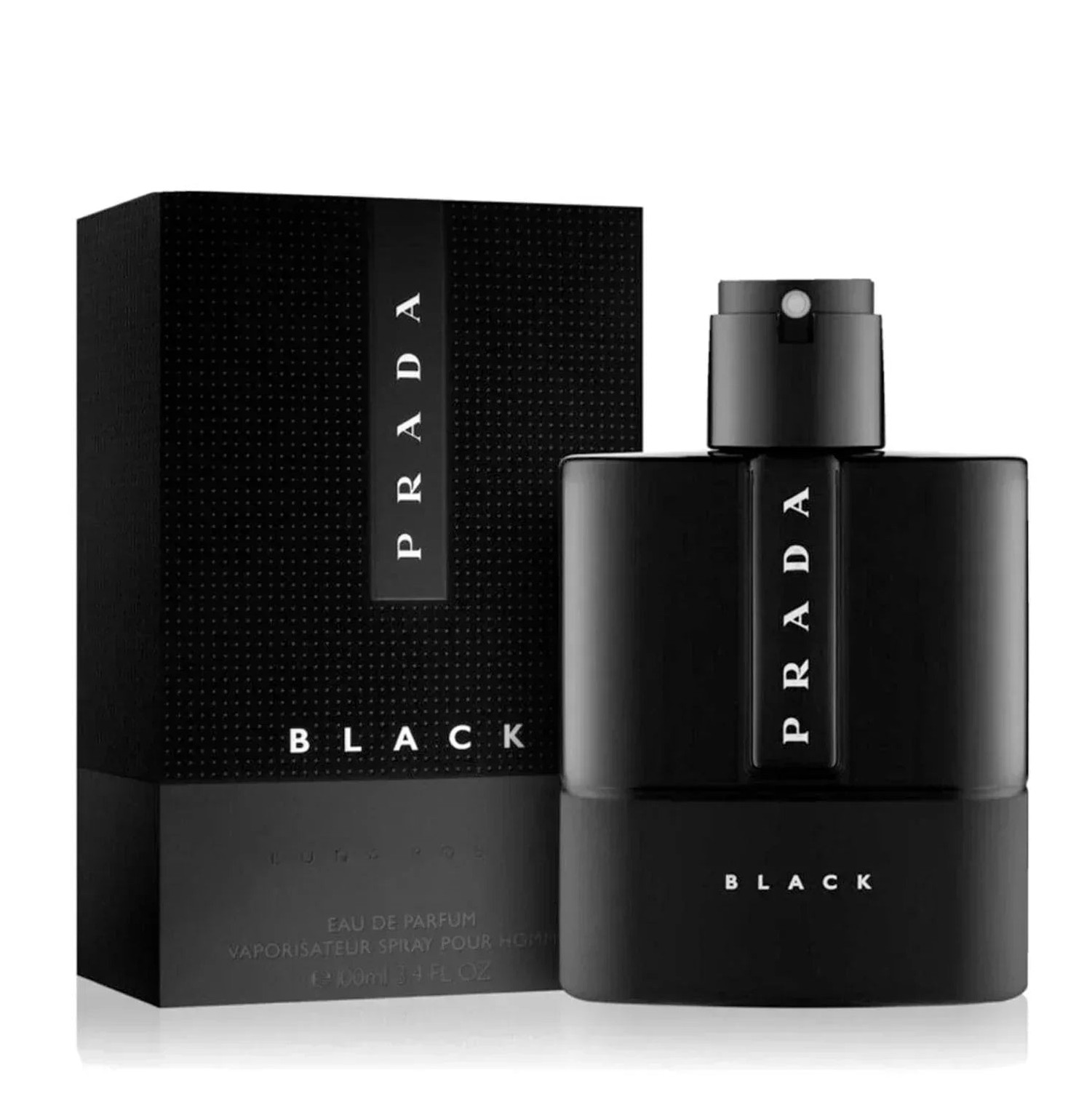 Prada Luna Rossa Black Eau de Parfum Cologne for Men Spray 3.4 oz New with box