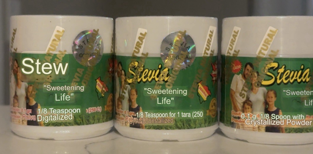 Lote of 3 ORIGINAL STEVIA FROM BOLIVIA \