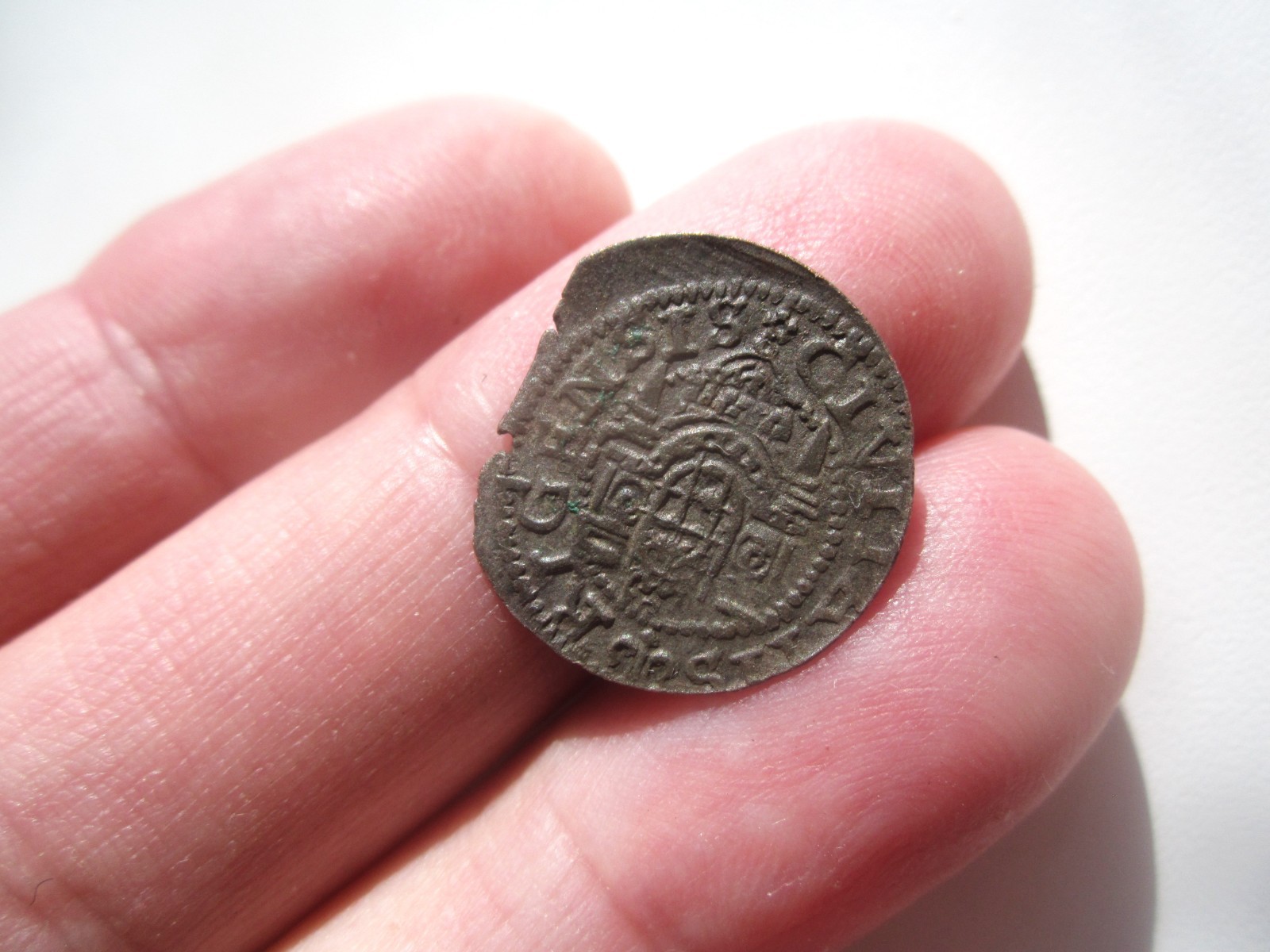 1578 RIGA FREE CITY, POLAND, LATVIA SCHILLING