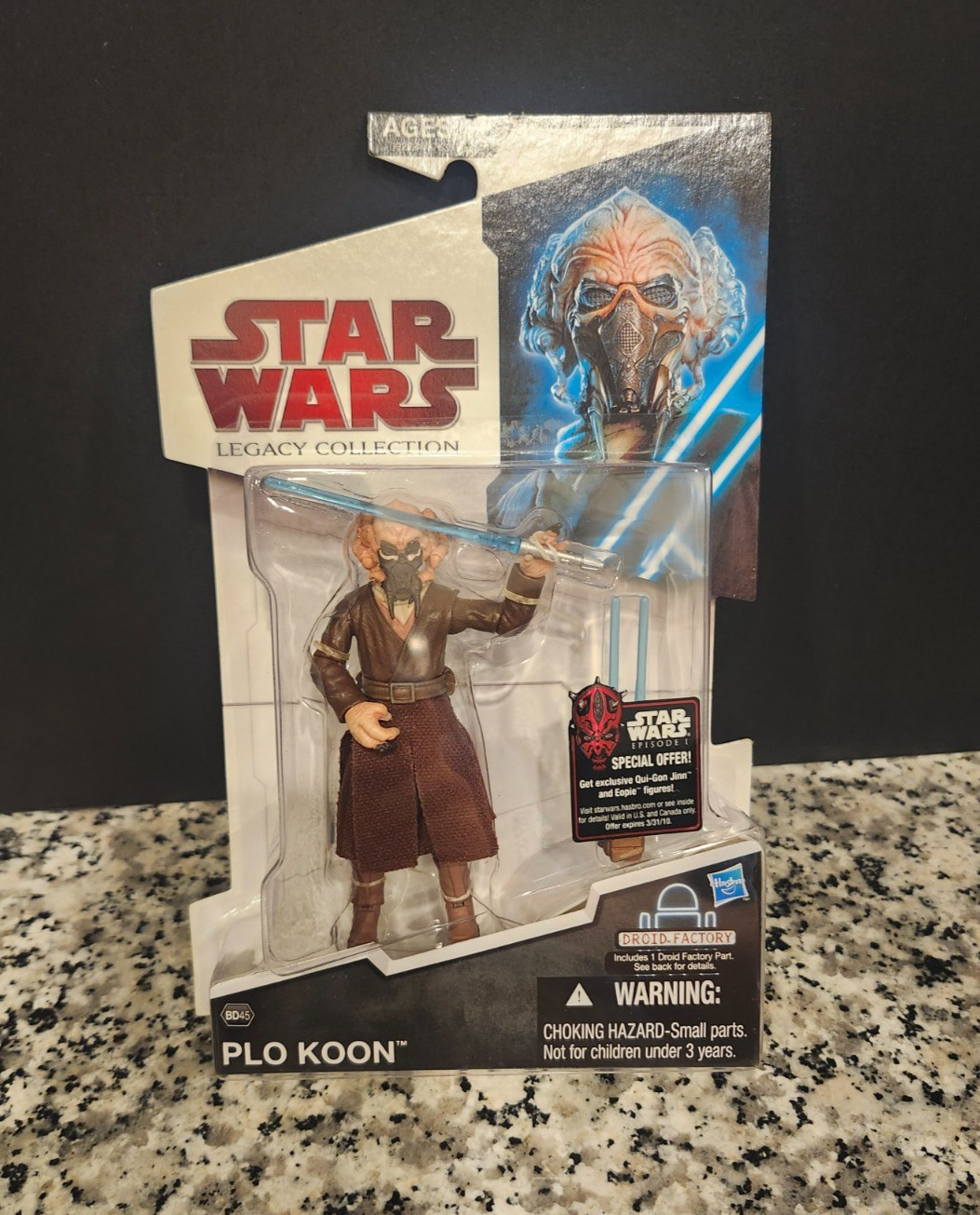 Plo Koon BD45 STAR WARS Legacy Collection MOC NEW Plo Koon BD45 STAR WARS Legacy Collection MOC NEW