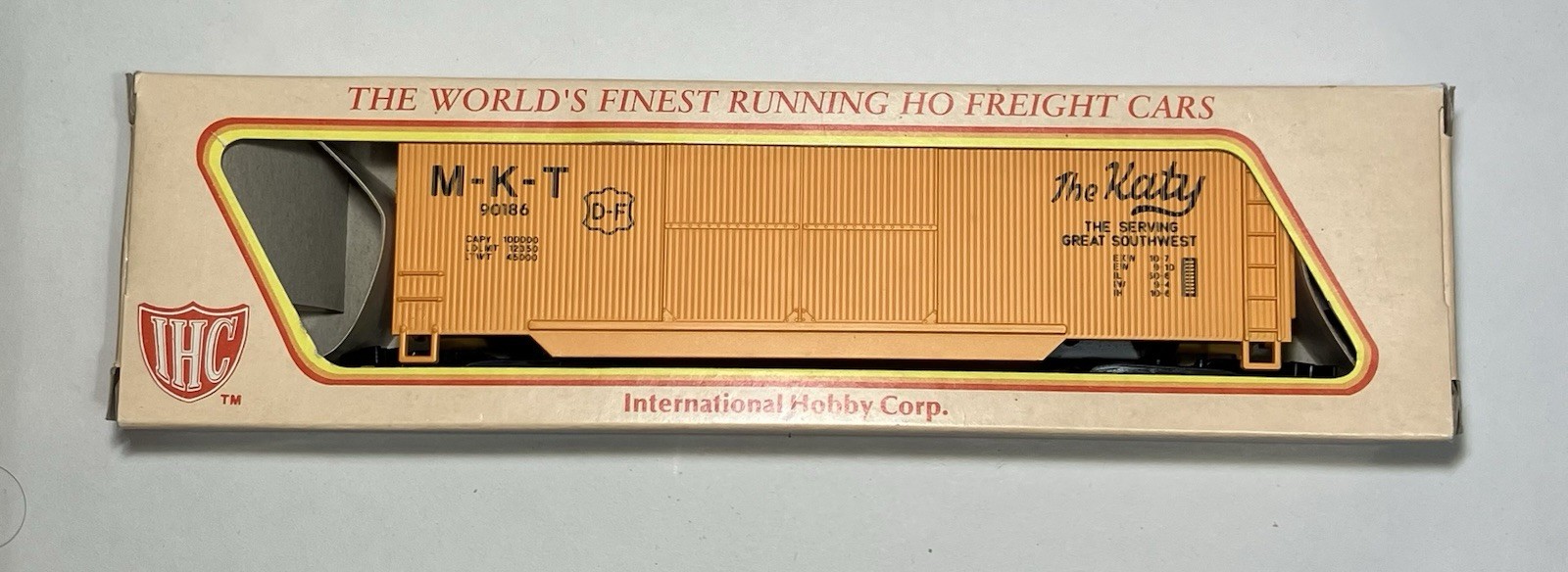 Hot 🥵 Sale HO 🎉 Scale IHC 40 ‘ 💥 wood Boxcar ⚡️ The Katy M - K - T - New Hot 🥵 Sale HO 🎉 Scale IHC 40 ‘ 💥 wood Boxcar ⚡️ The Katy M - K - T - New