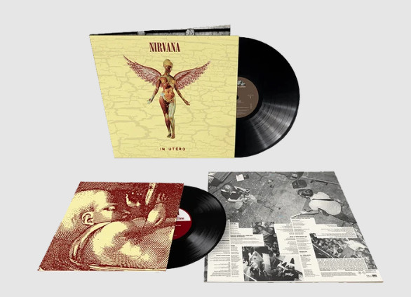 NIRVANA In Utero 30th Anniversary +5 Bonus Tracks 180g Vinyl LP + 10\