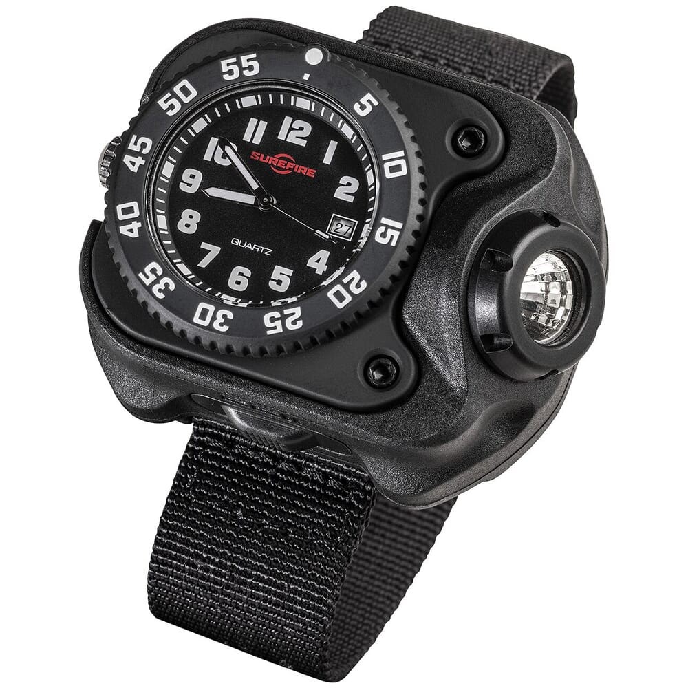 SureFire 2211 Signature LED WristLight & Watch 2211-B-BK-SF