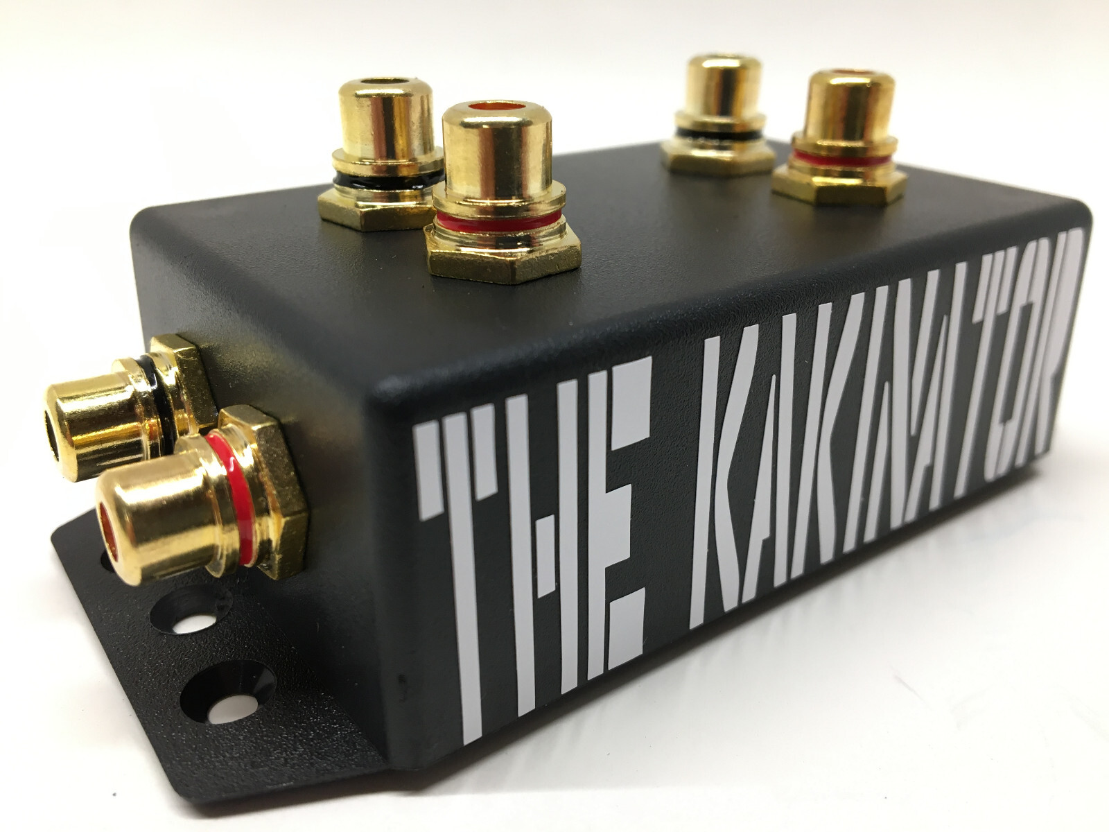 RCA Distribution Block  1-2 Splitter Box Two Way Car Audio 2 Way THE KAKINATOR