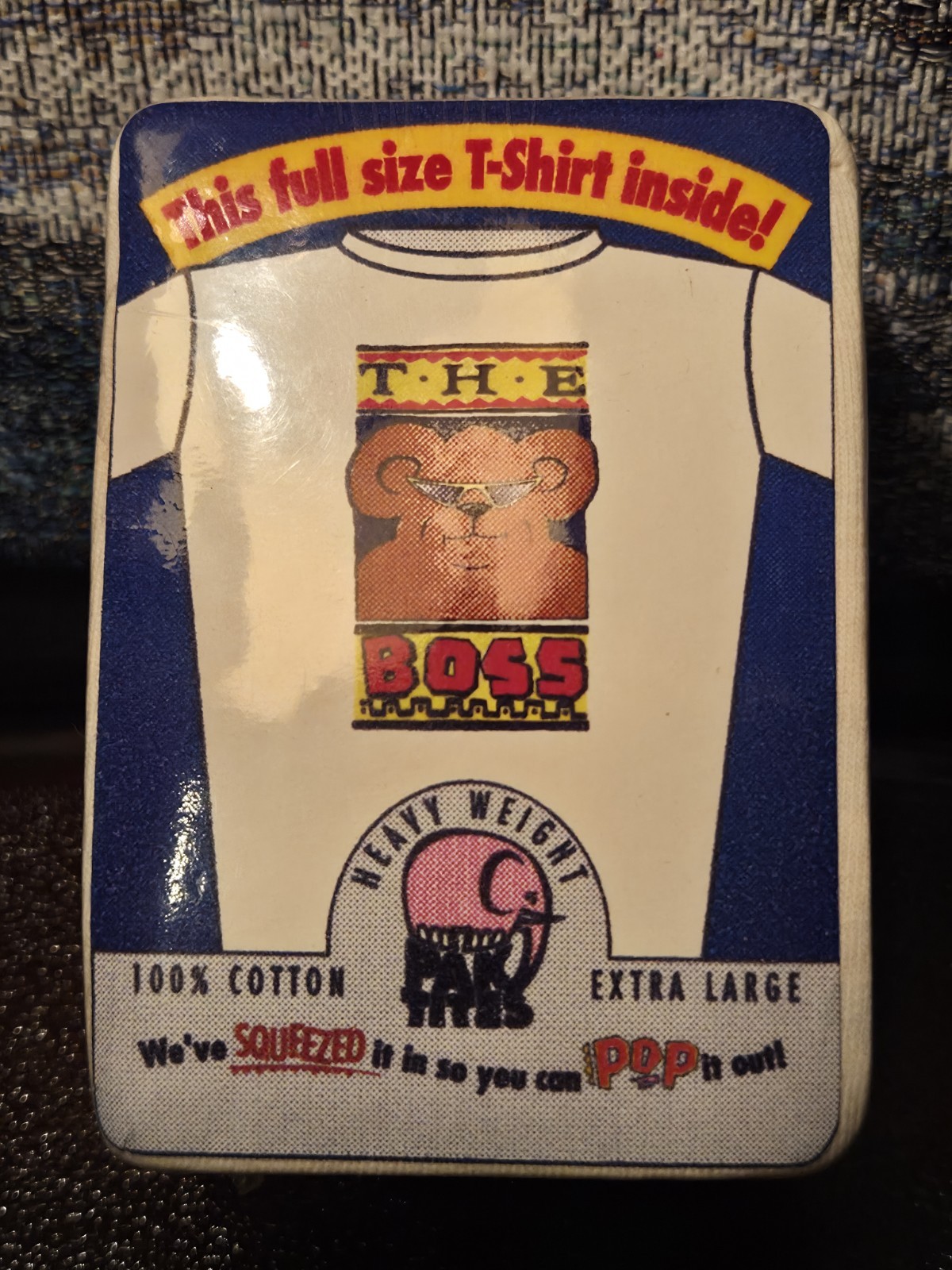 Vintage T-Shirt XL Pak Tites New Rare Pressure Packaged Nostalgic Design 90s Vintage T-Shirt XL Pak Tites New Rare Pressure Packaged Nostalgic Design 90s