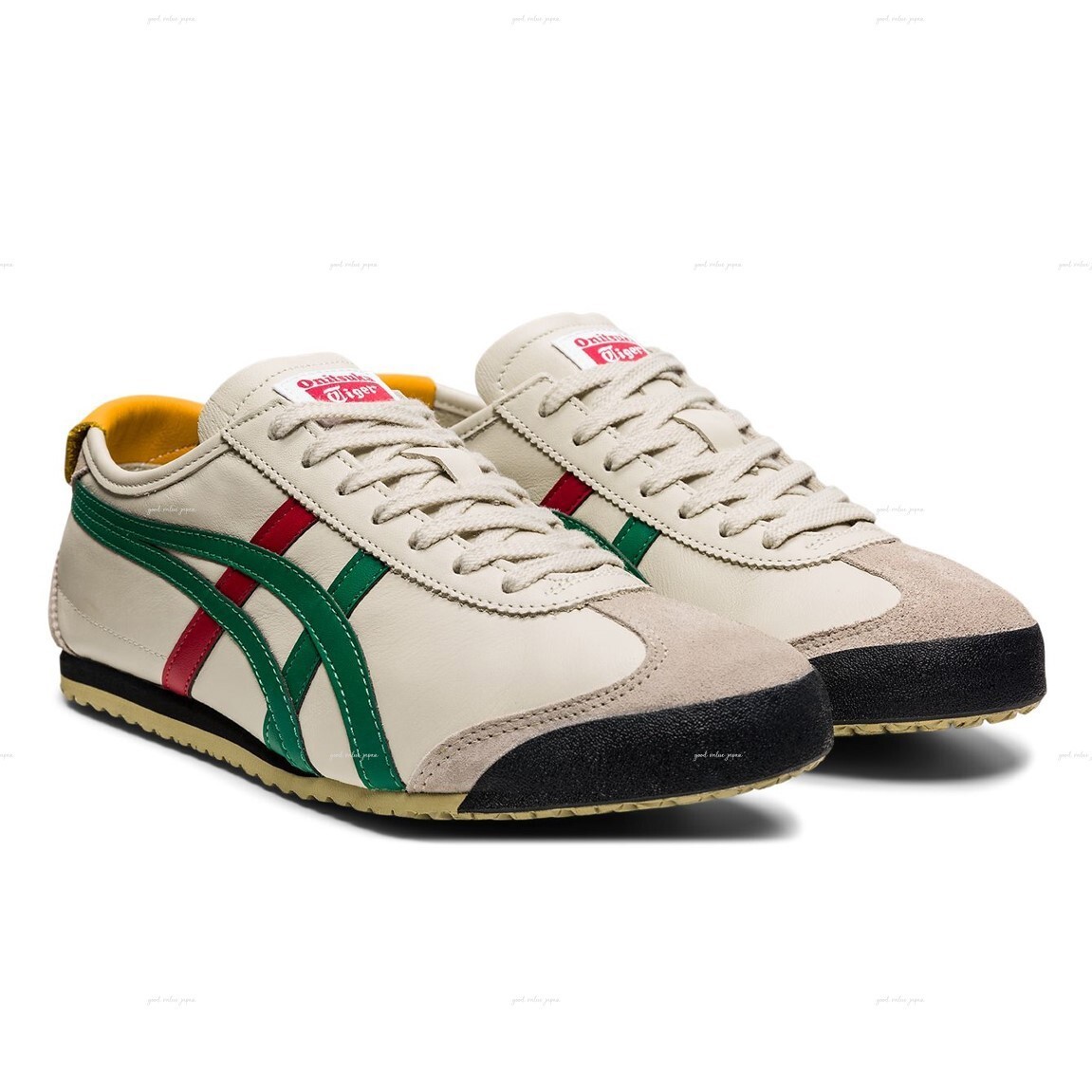 NEW Onitsuka Tiger MEXICO 66 1183C102 201 BIRCH GREEN