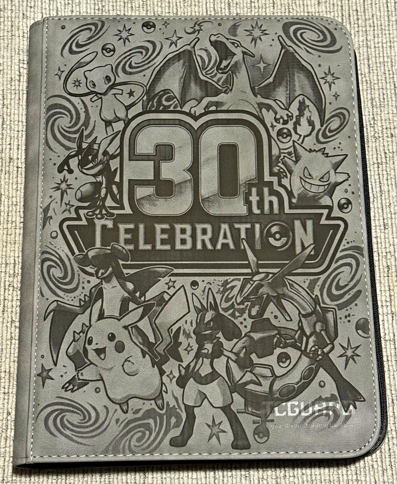 30th Celebration  - Pokemon - 540 Card - 9 pocket Binder - Gray