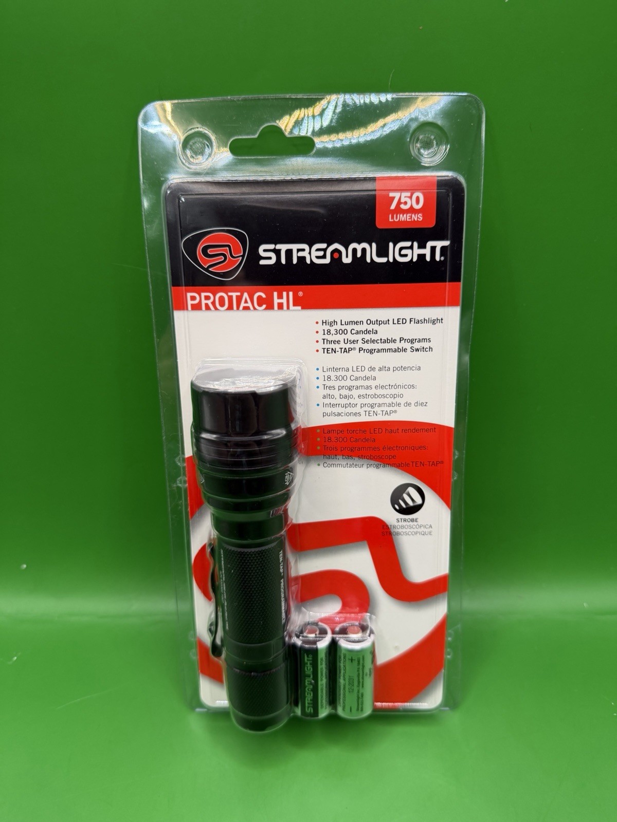 Streamlight 88040 ProTac HL 750 Lumen Professional Tactical Flashlight Black New