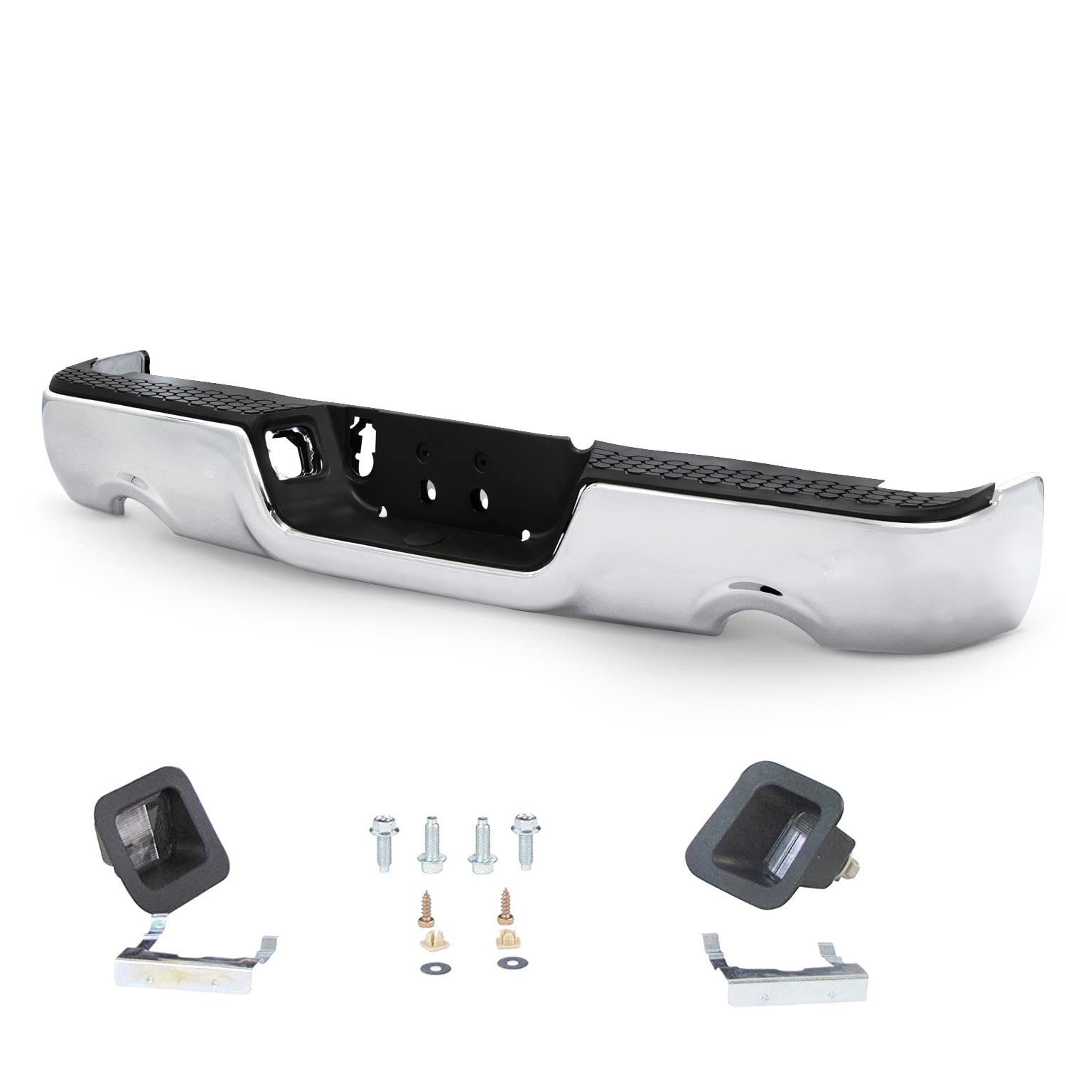 Direct-Fit Rear Bumper for 09-24 Dodge Ram 1500 Classic 2500 3500