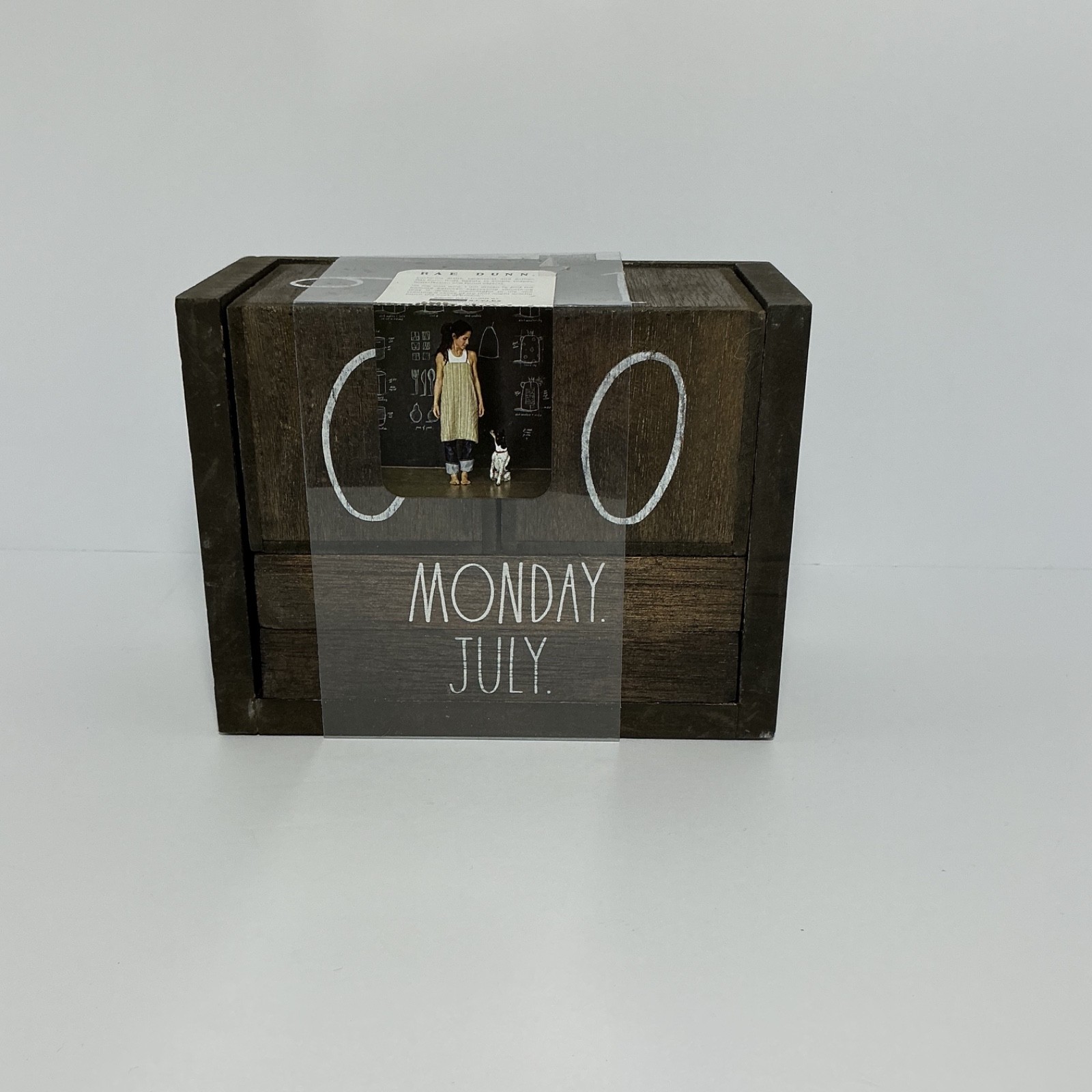 Rae Dunn Wooden Calendar