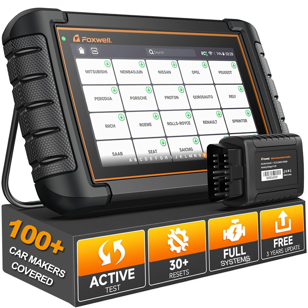 Foxwell NT809BT All System Bidirectional OBD2 Scanner Diagnostic Tool Key Coding